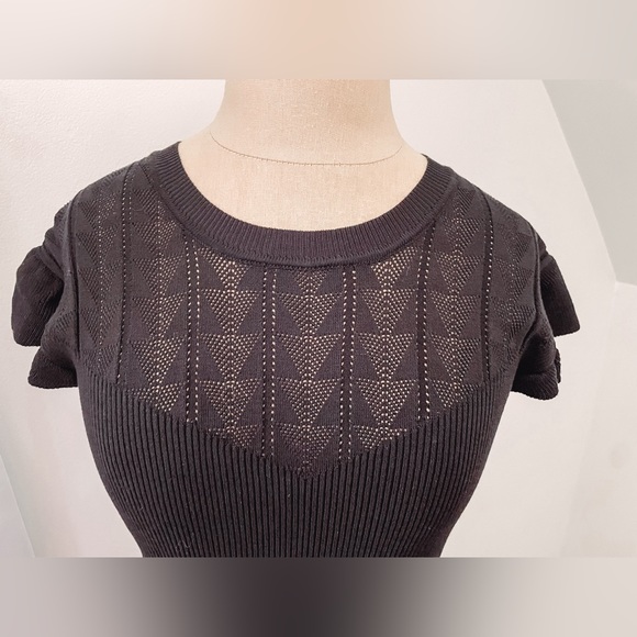 NWT Wishlist Ruffled Rib Bodysuit - Picture 4 of 5